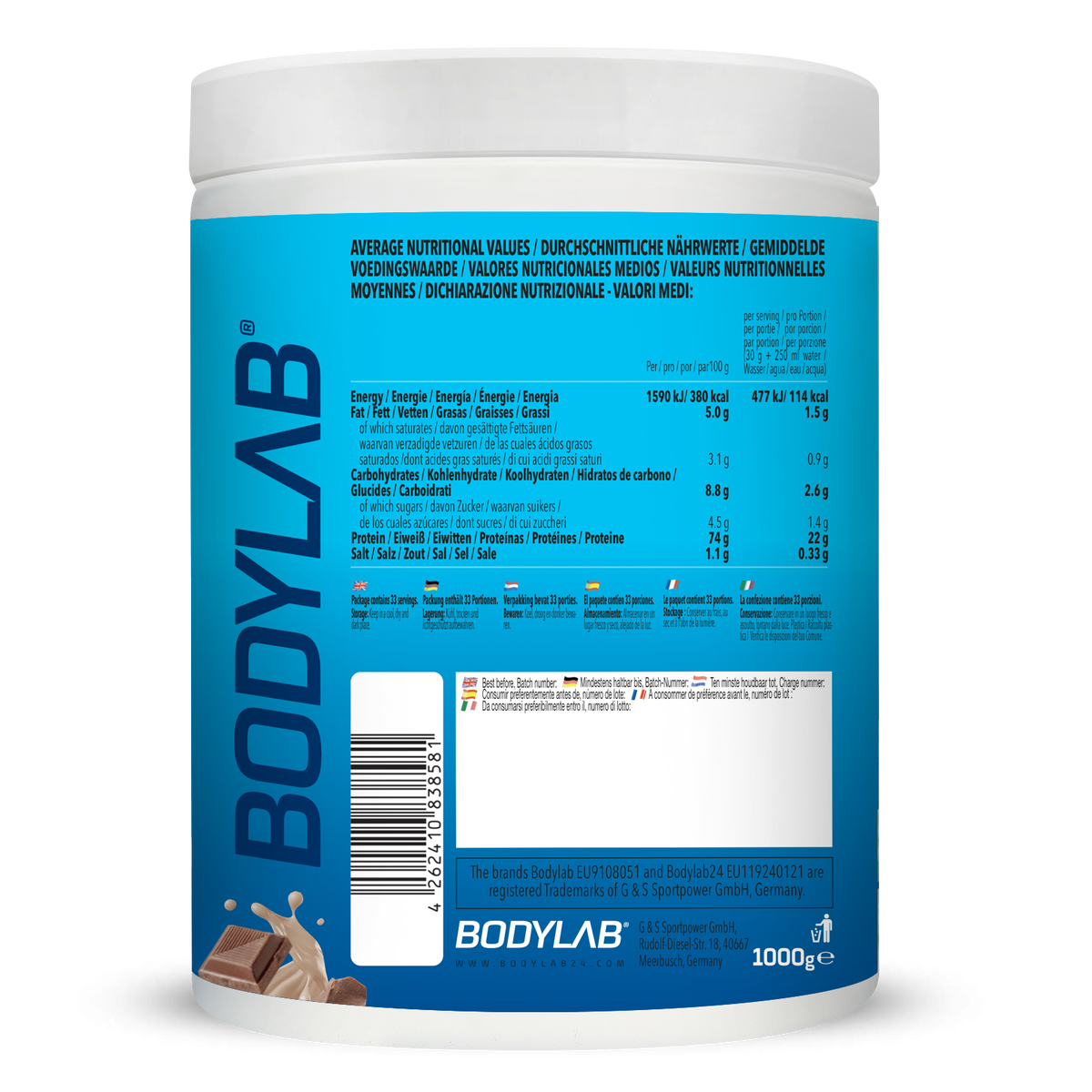 3K-Protein (1000g) Classic Chocolate