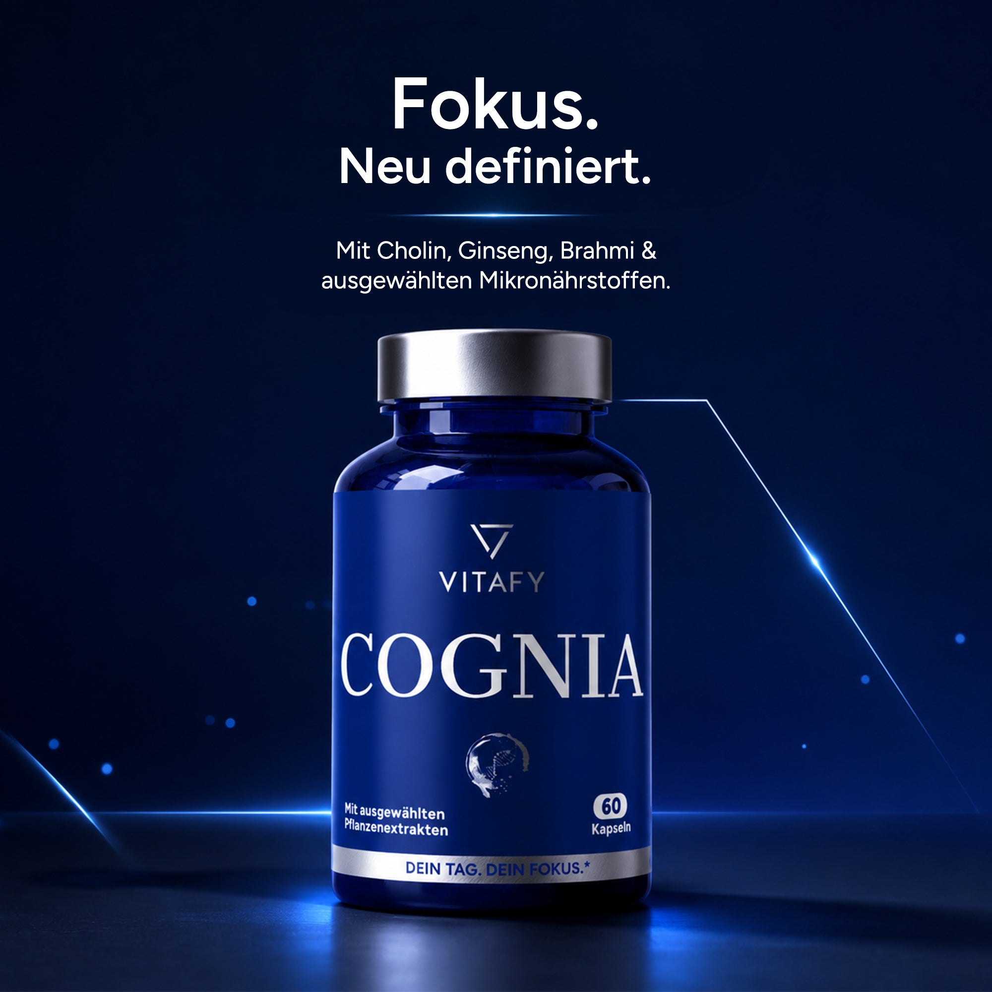 COGNIA - Konzentration und Fokus Komplex (60 Kapseln)