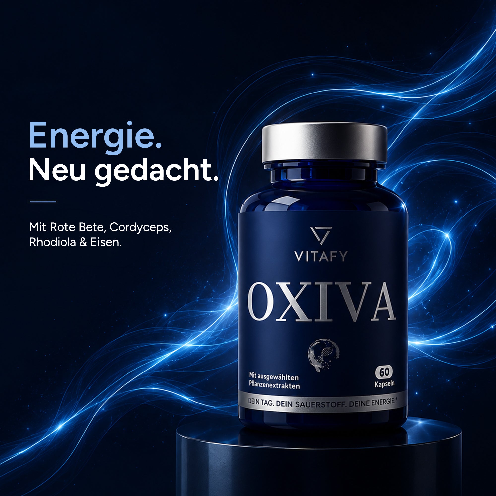 OXIVA - Sauerstoff Transport Komplex (60 Kapseln)