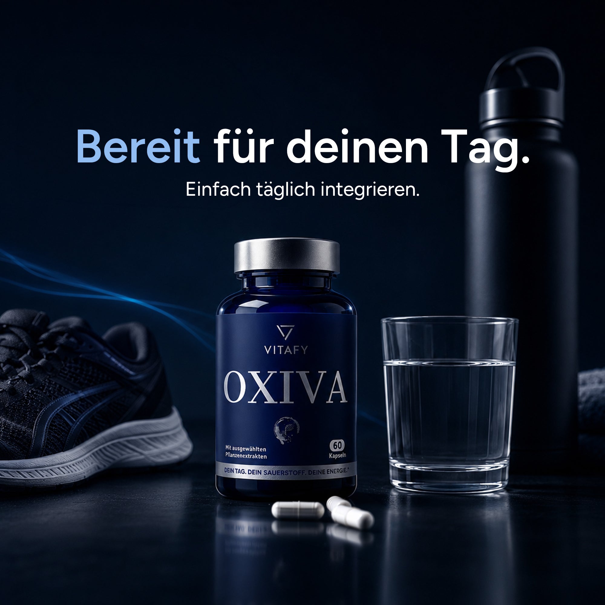 OXIVA - Sauerstoff Transport Komplex (60 Kapseln)