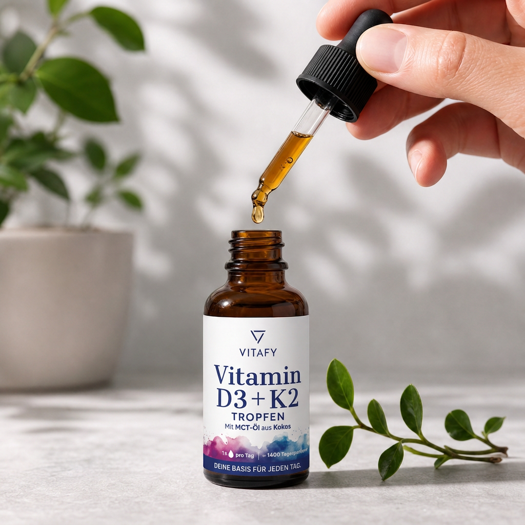 Vitamin D3 + K2 Öl Tropfen (50ml)