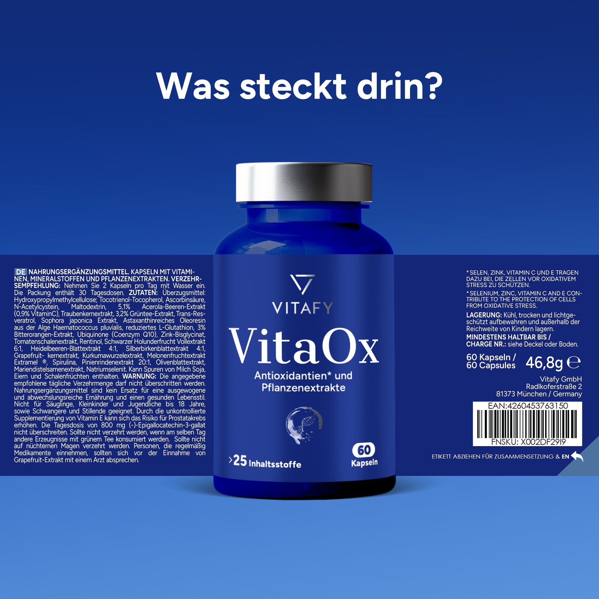 VitaOx Zellschutz Komplex (60 Kapseln)