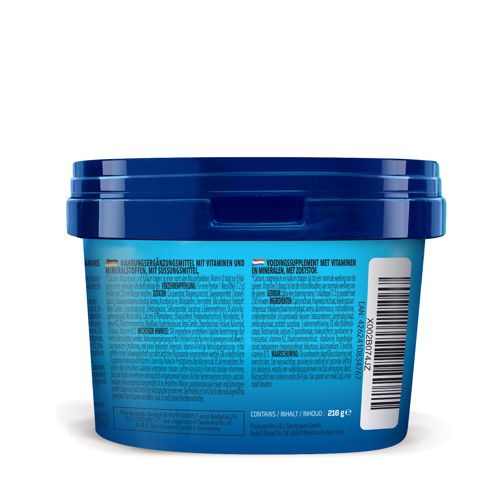 Bodybuilder Stack Powder (216g) Orange