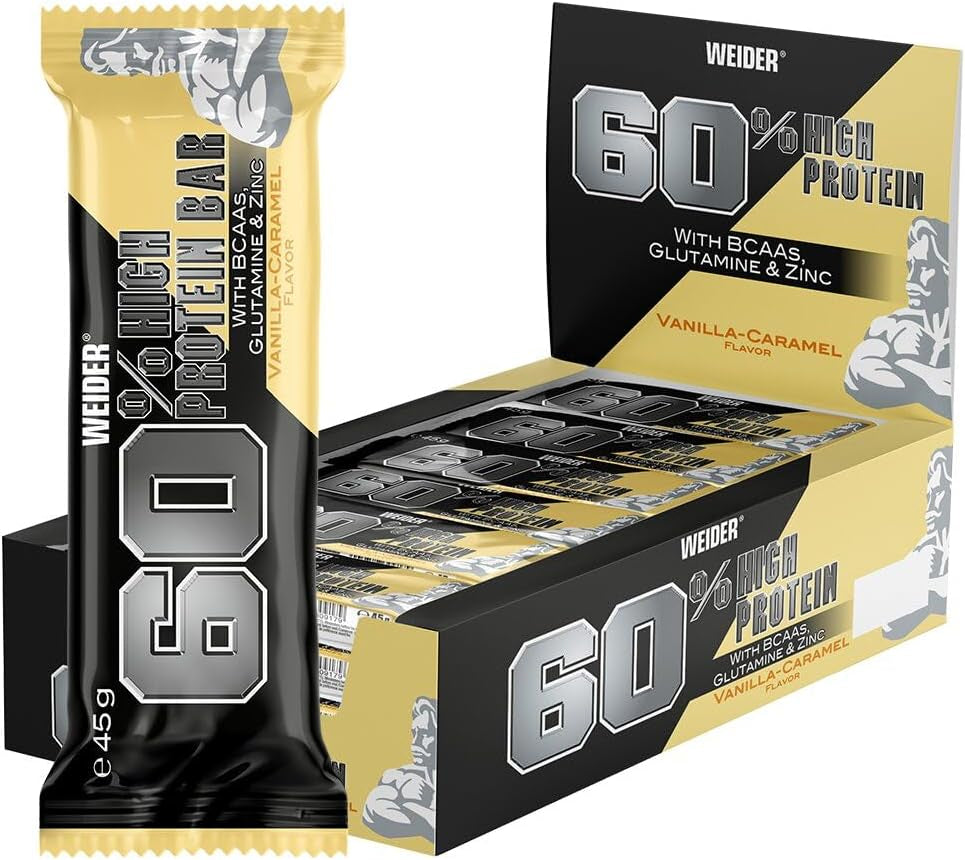 60% Protein Bar (24x45g) Vanilla-Caramel