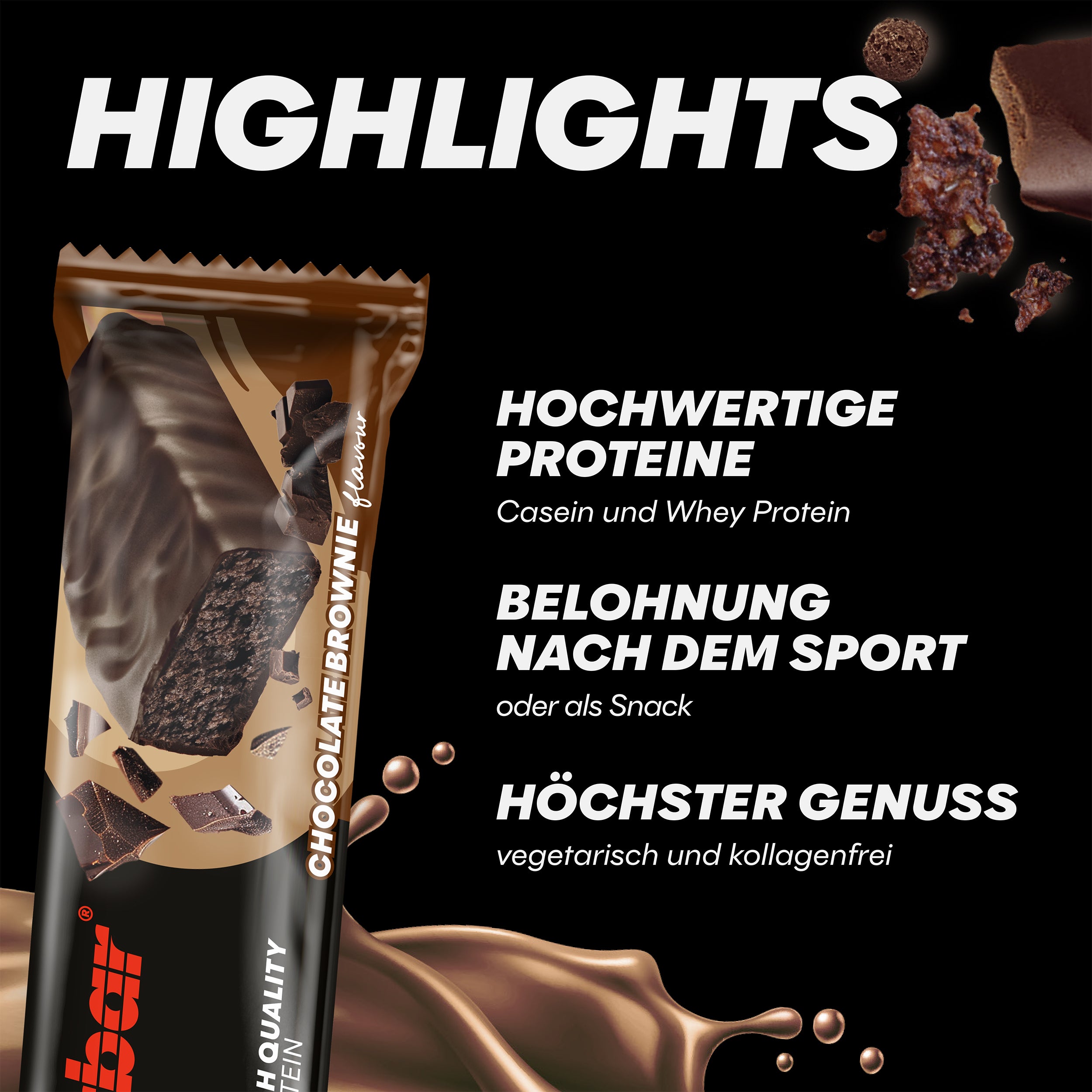 #Geschmack_Chocolate Brownie