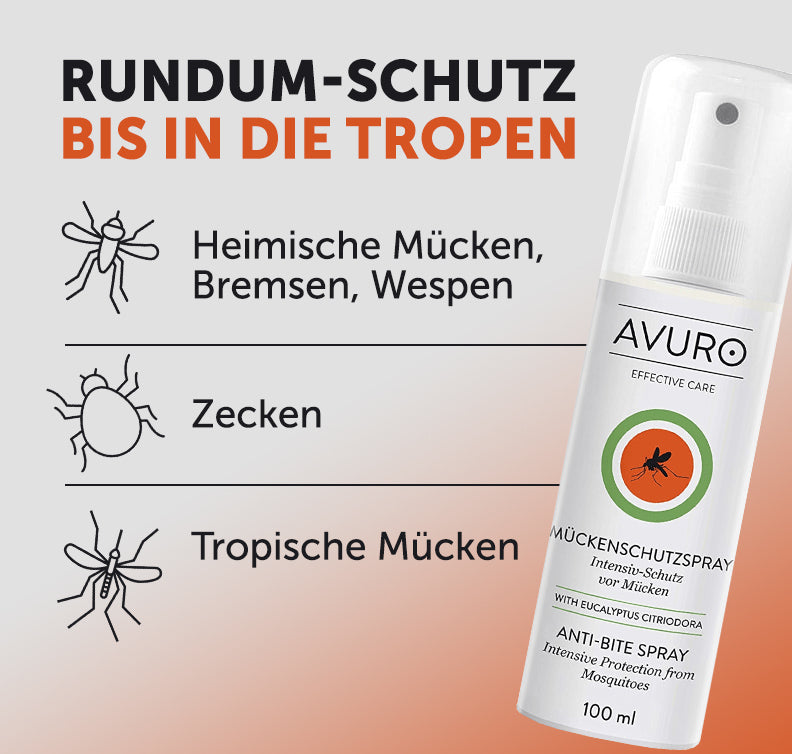 3 x Mückenschutz Spray (3x100ml)