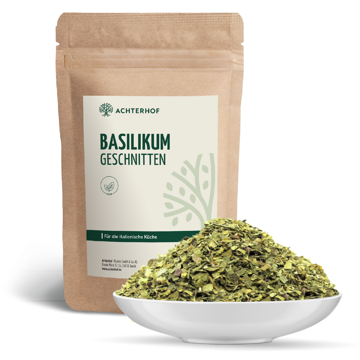 Basilikum geschnitten (250g)