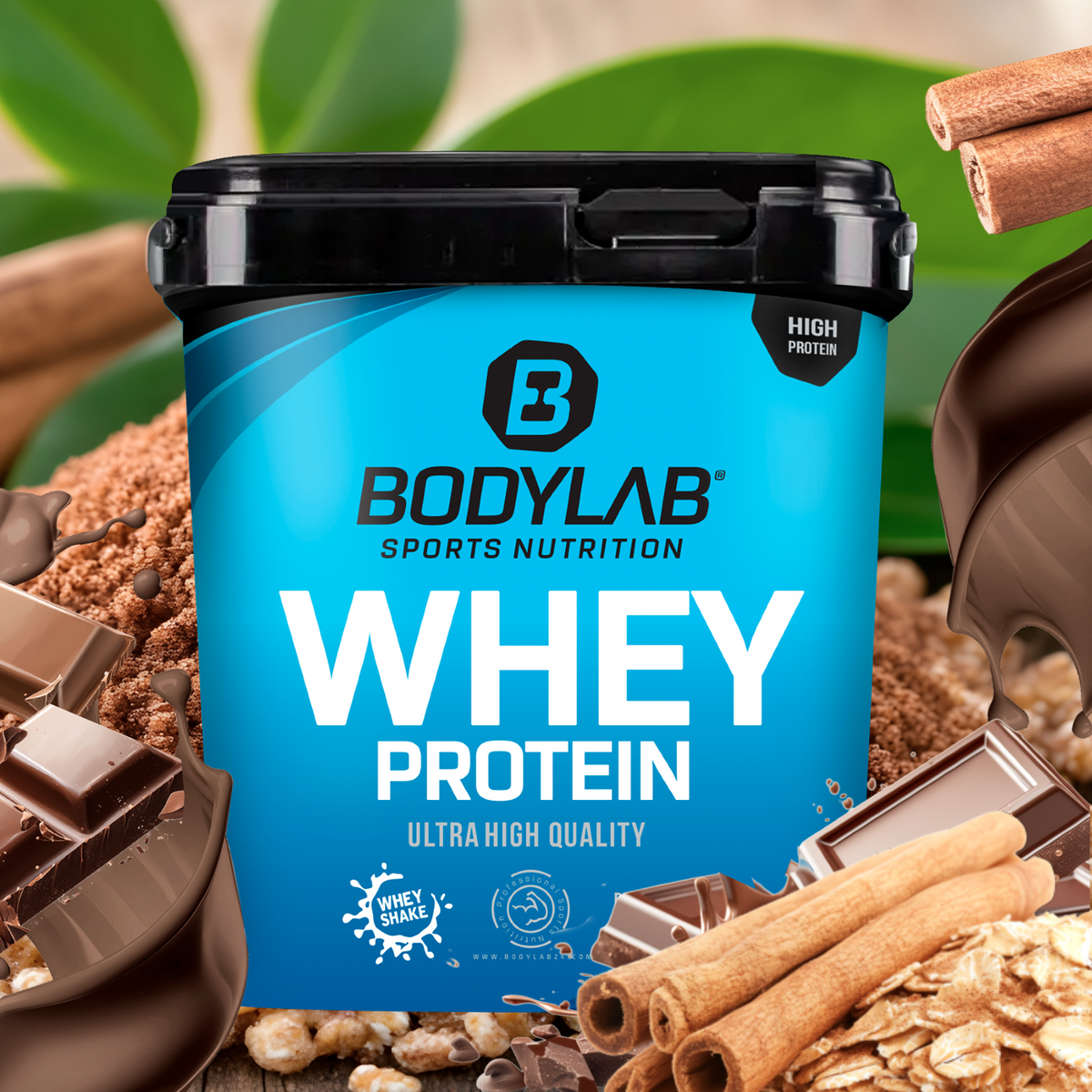 Whey Protein (1000g) Chunky Cinnamon Cereal Dark Chocolate