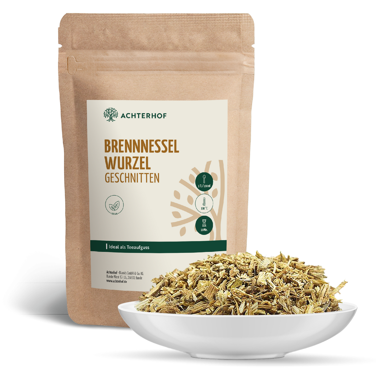 Brennnesselwurzel geschnitten (250g)