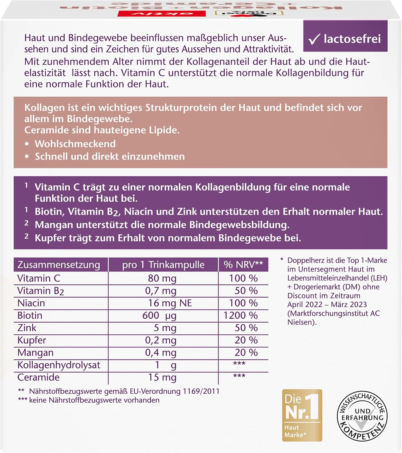 Kollagen + Biotin + Ceramide (30x25ml)