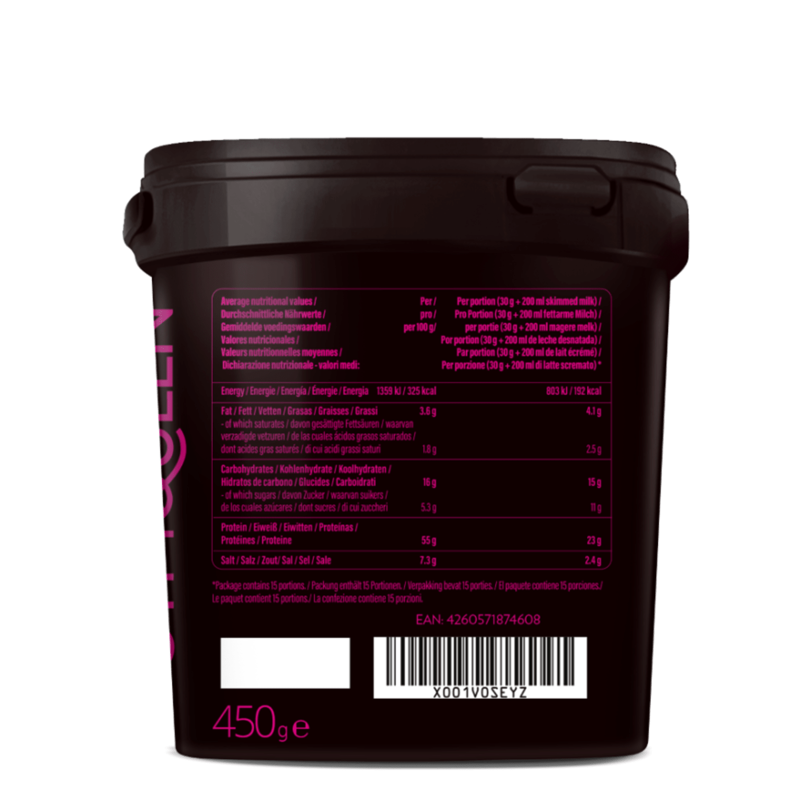 Protein Pudding 4er Pack + Shaker gratis