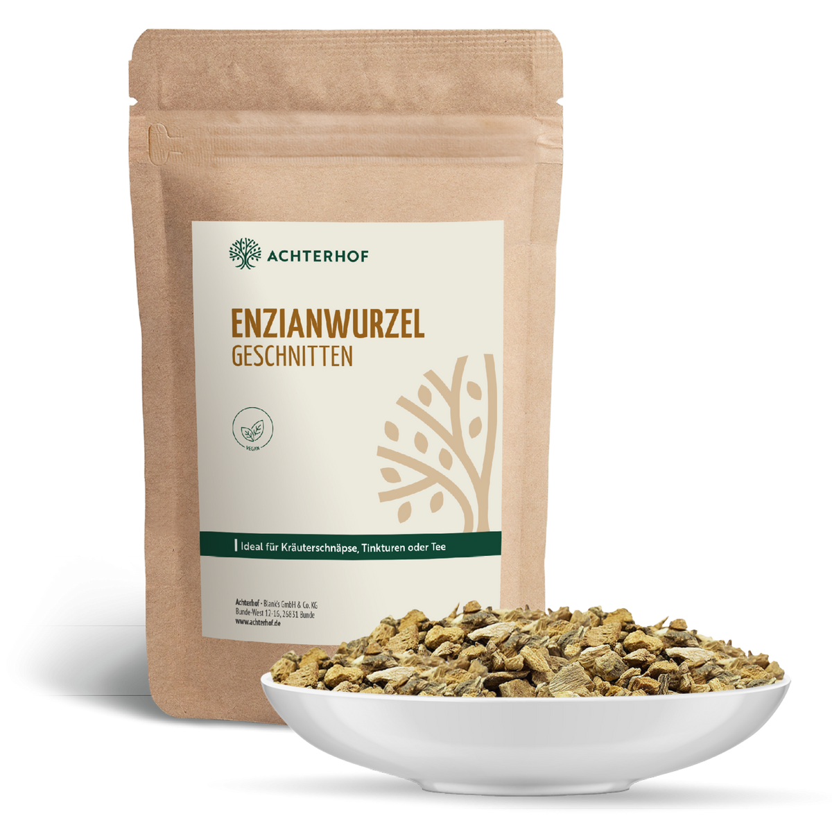 Enzianwurzel geschnitten (100g)