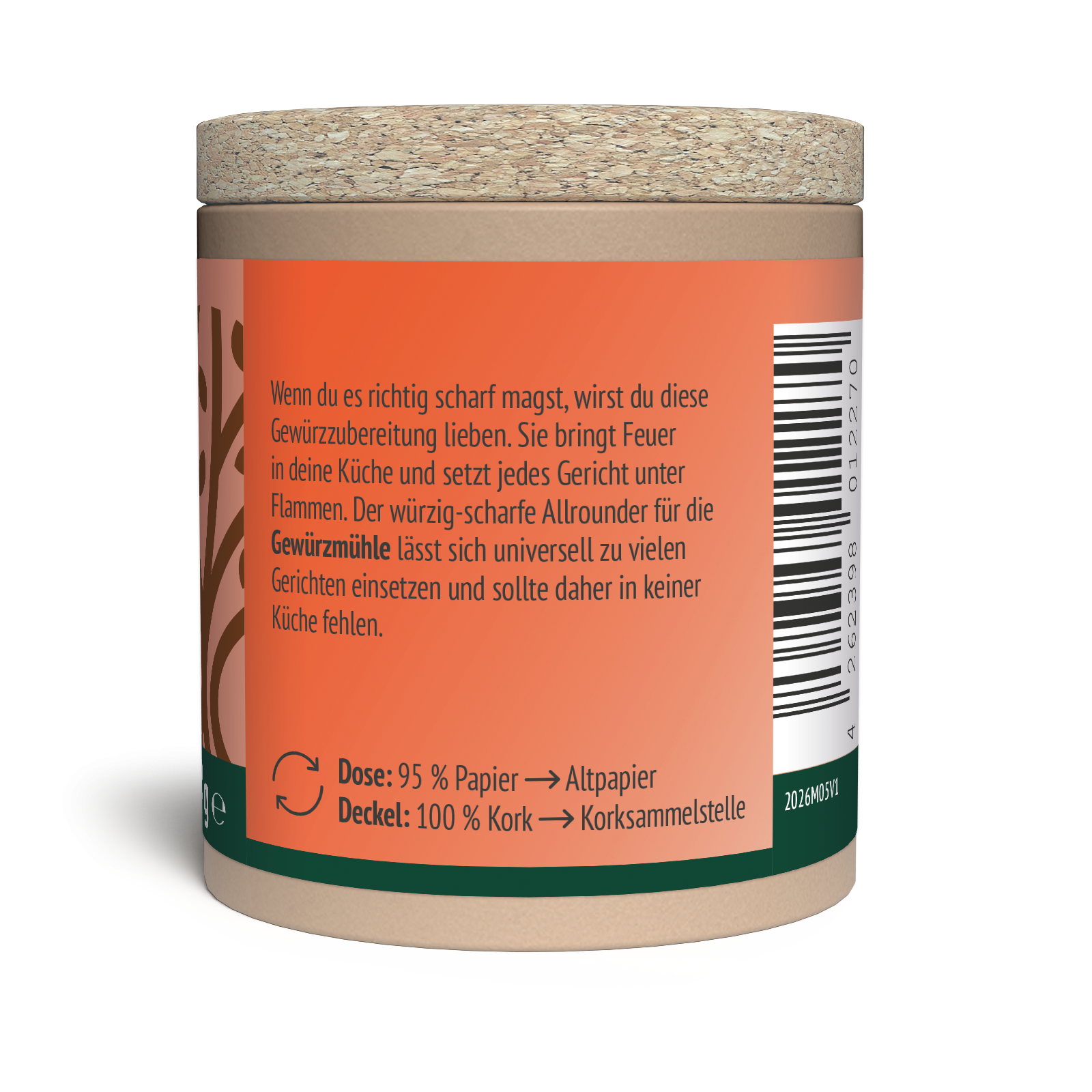 Bio Feuer & Flamme Gewürzzubereitung (60g)