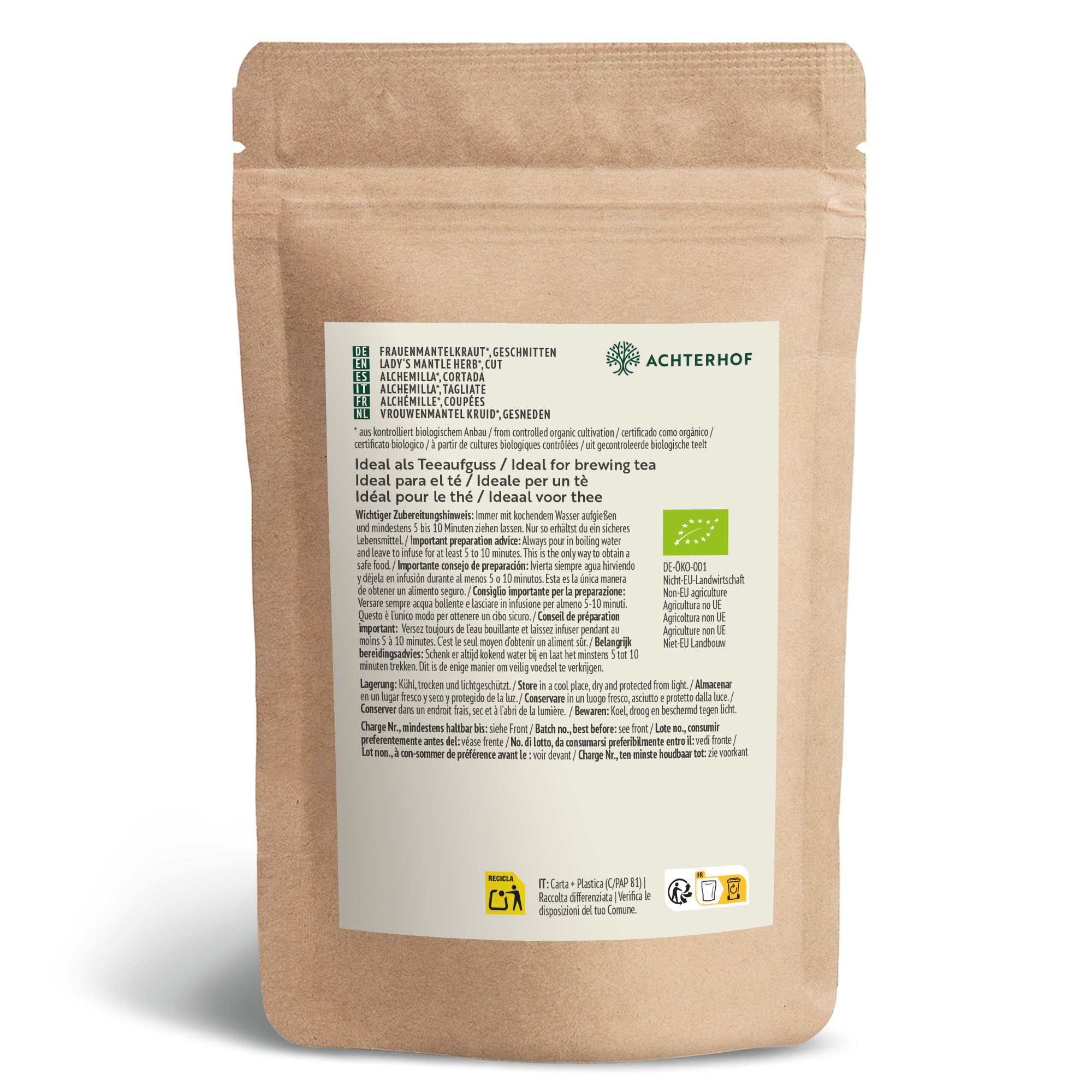 Frauenmantelkraut geschnitten Bio (250g)