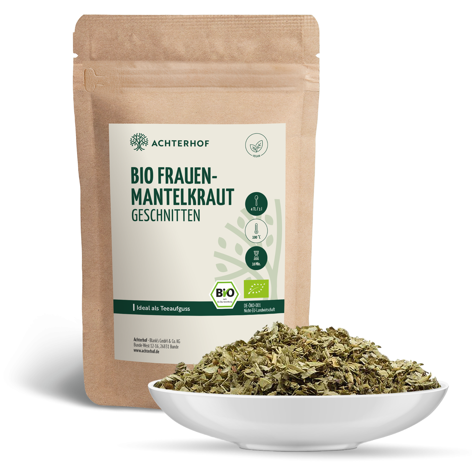 Frauenmantelkraut geschnitten Bio (250g)