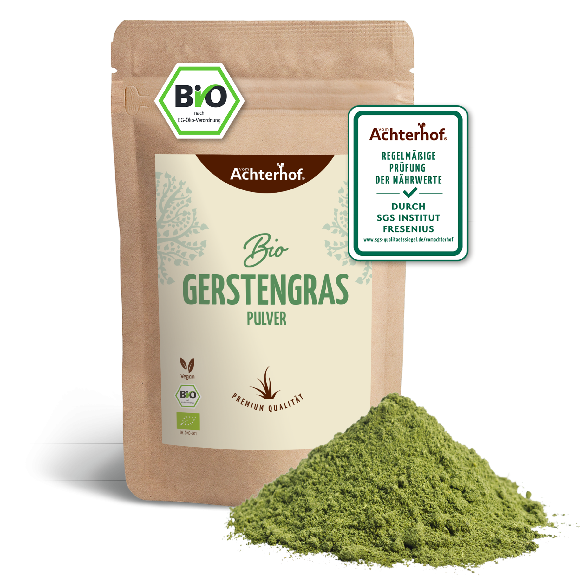 Gerstengras Pulver Bio (500g)