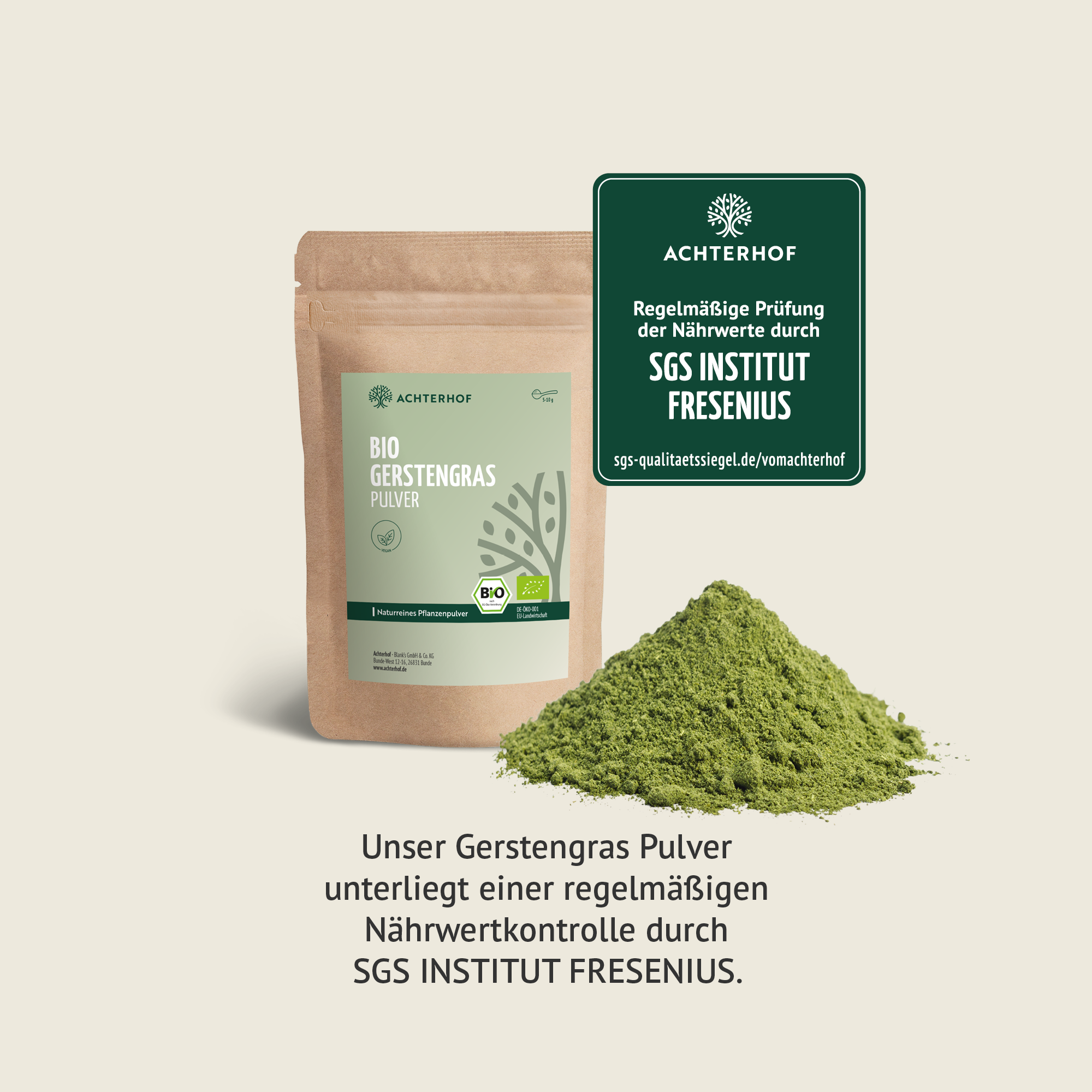 Bio Gerstengras Pulver (150g)