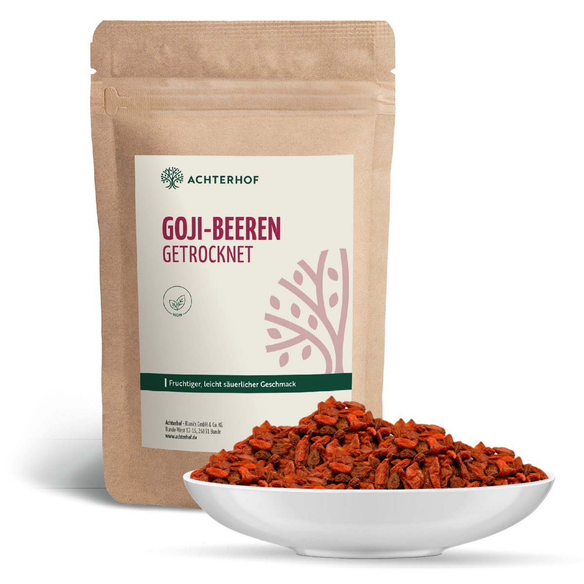Goji-Beeren getrocknet (250g)