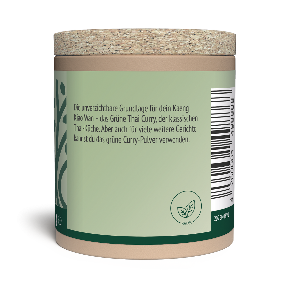 Grünes Curry Gewürzzubereitung (45g)