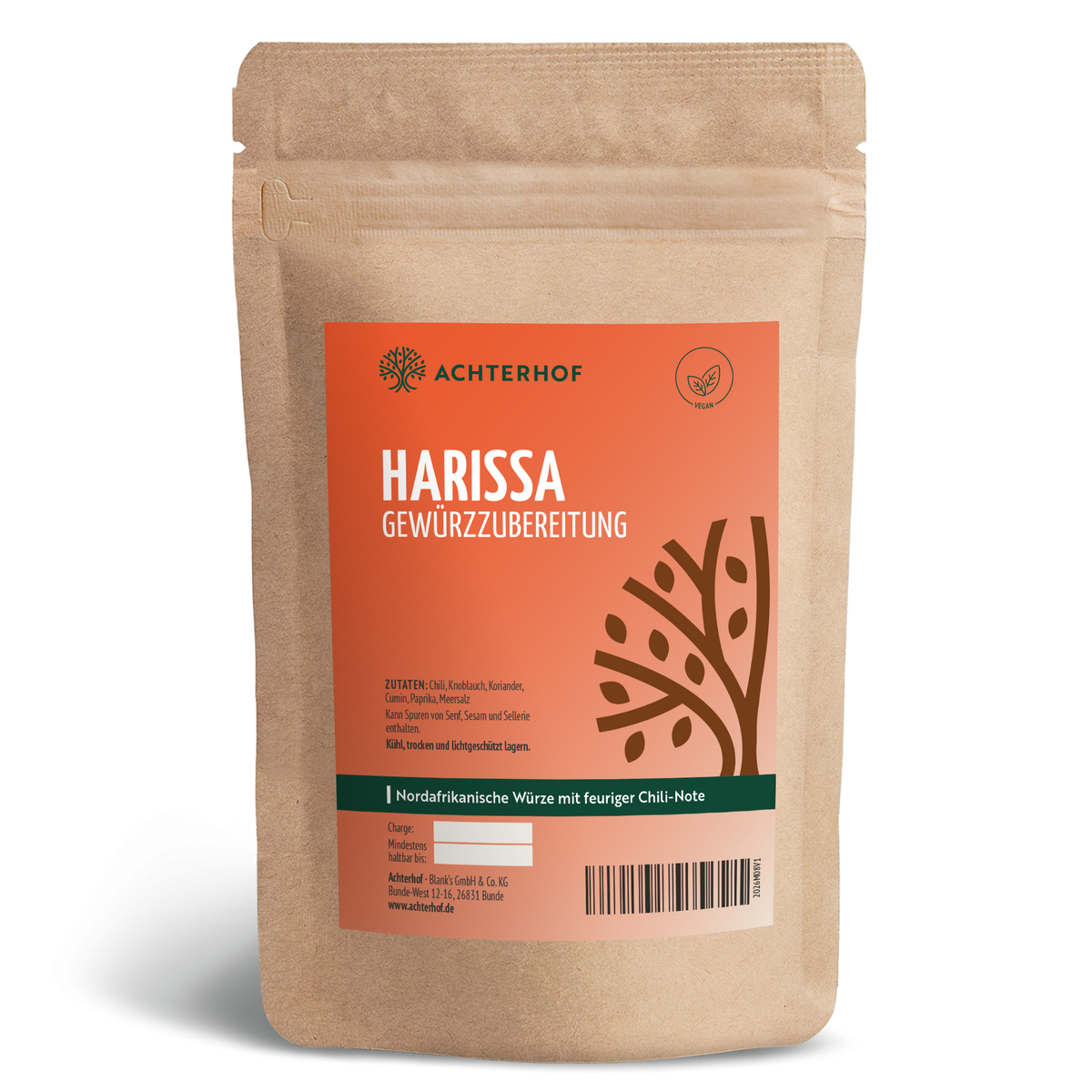 Harissa Gewürzzubereitung (100g)