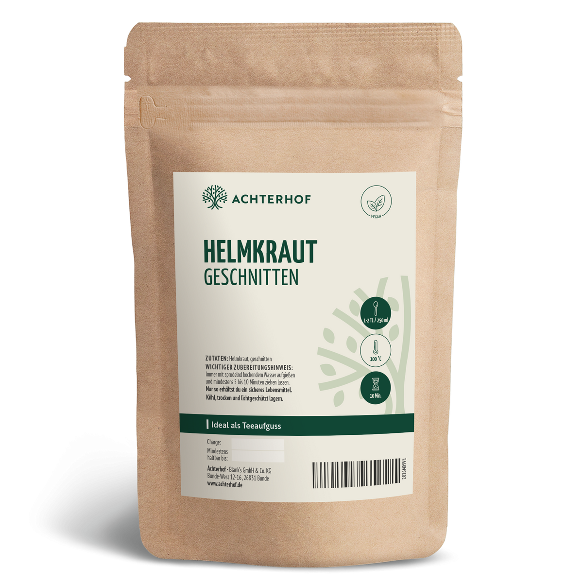 Helmkraut geschnitten (100g)