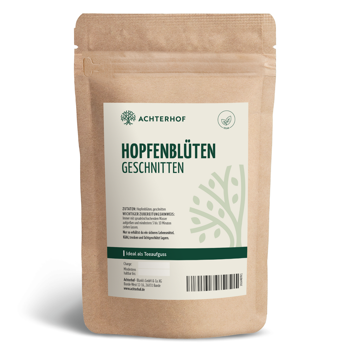 Hopfenblüten geschnitten (100g)