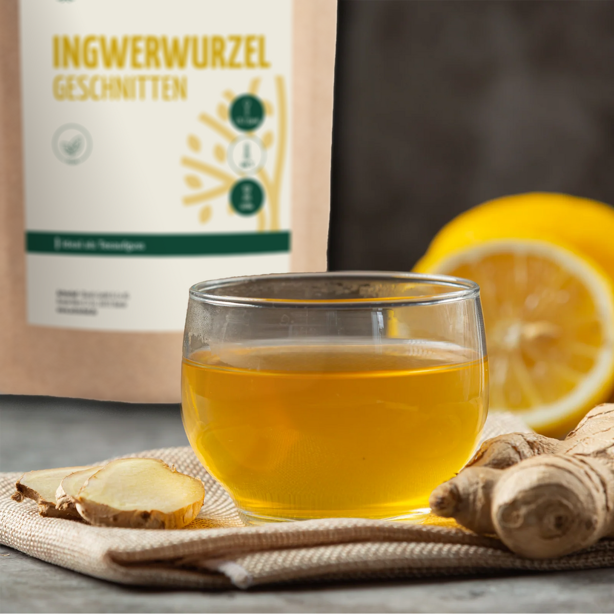 Ingwerwurzel geschnitten (100g)