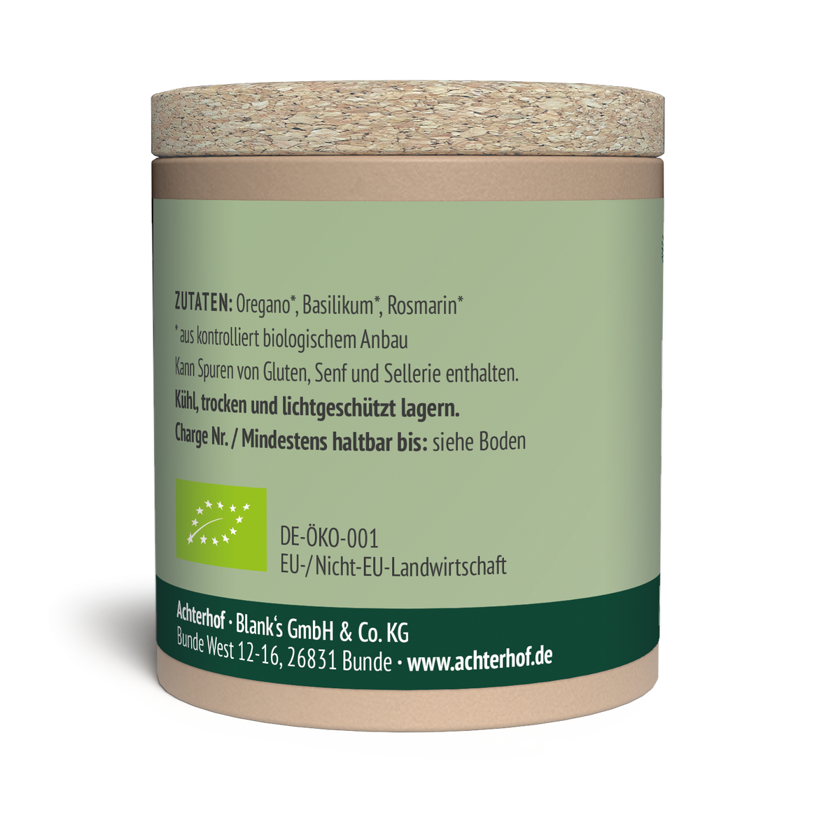 Italienische Kräuter Gewürzmischung Bio (20g)