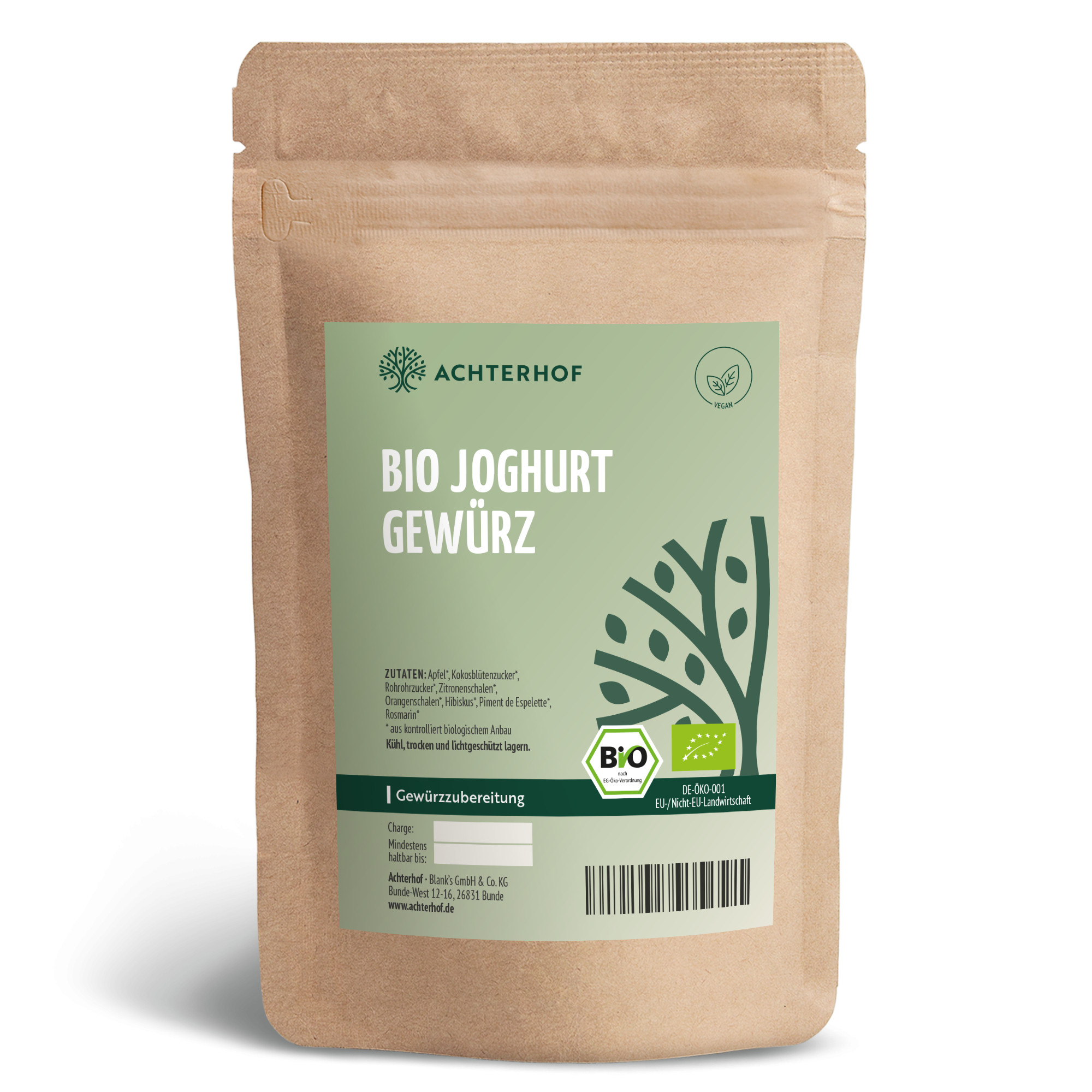 Bio Joghurt Gewürzzubereitung (100g)