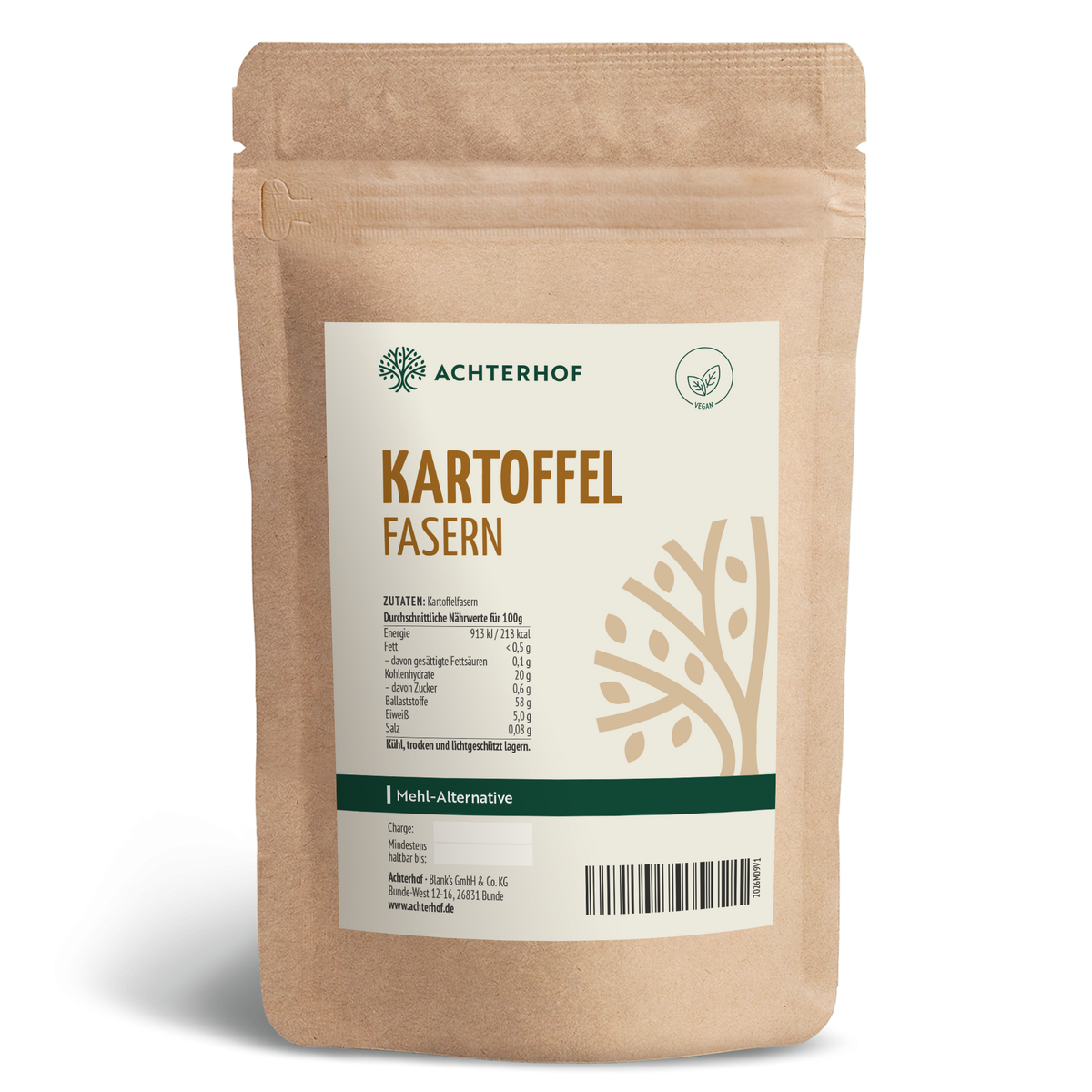 Kartoffelfasern (1000g)
