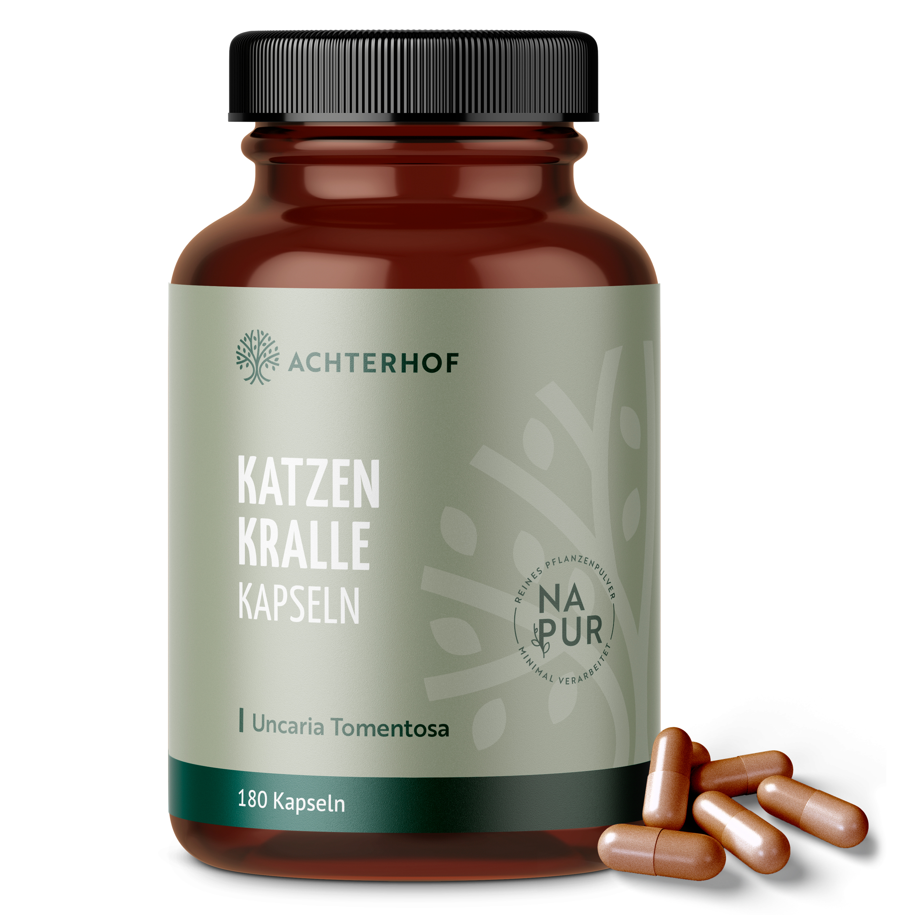 Katzenkralle Kapseln (Uncaria tomentosa) (180 Kapseln)