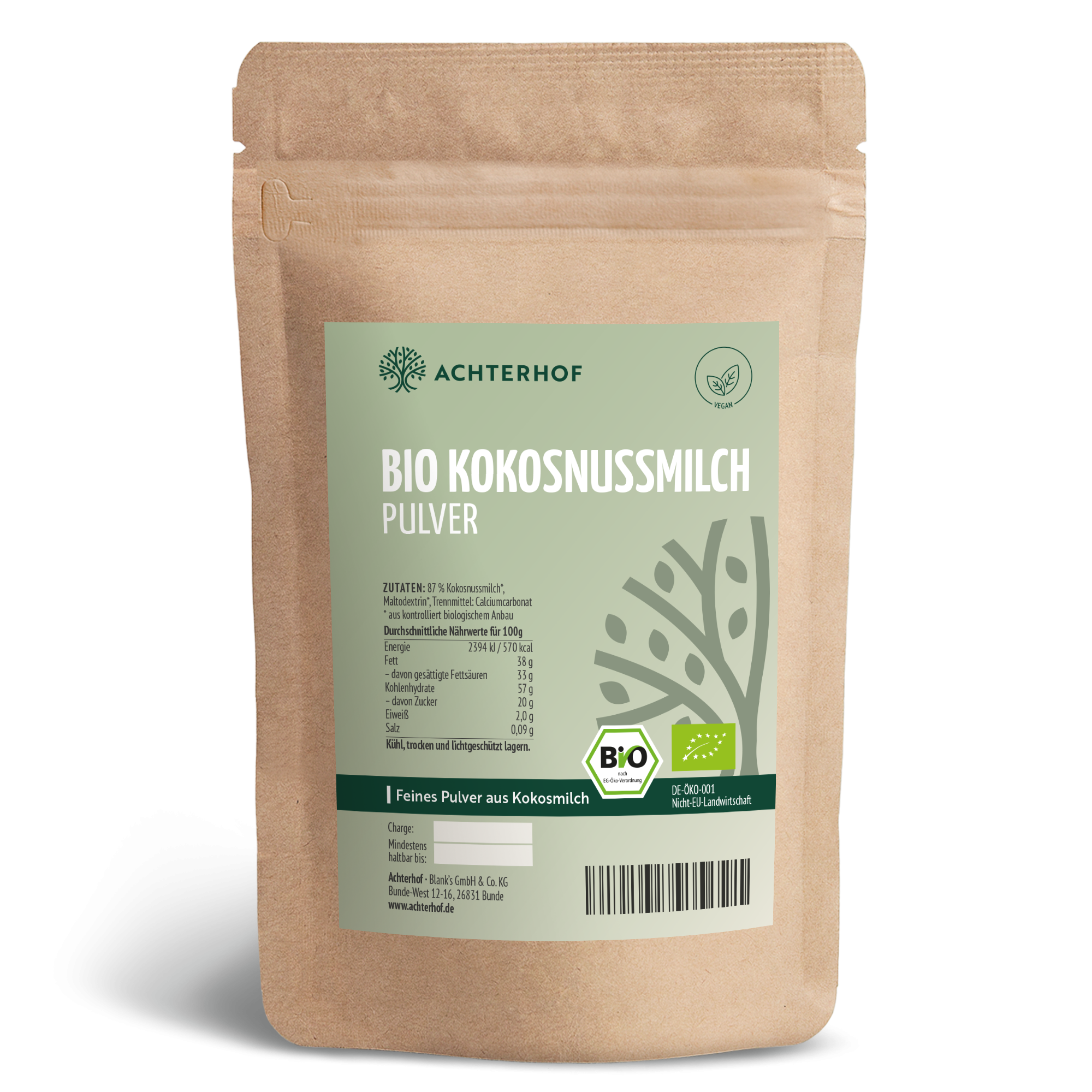 Bio Kokosmilch Pulver (250g)