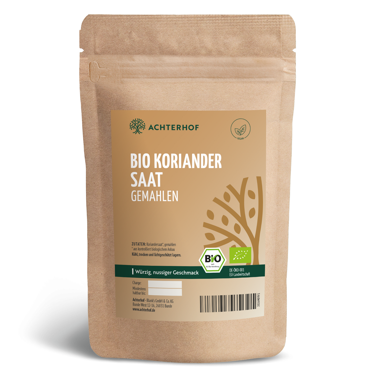 Koriandersaat gemahlen Bio (250g)