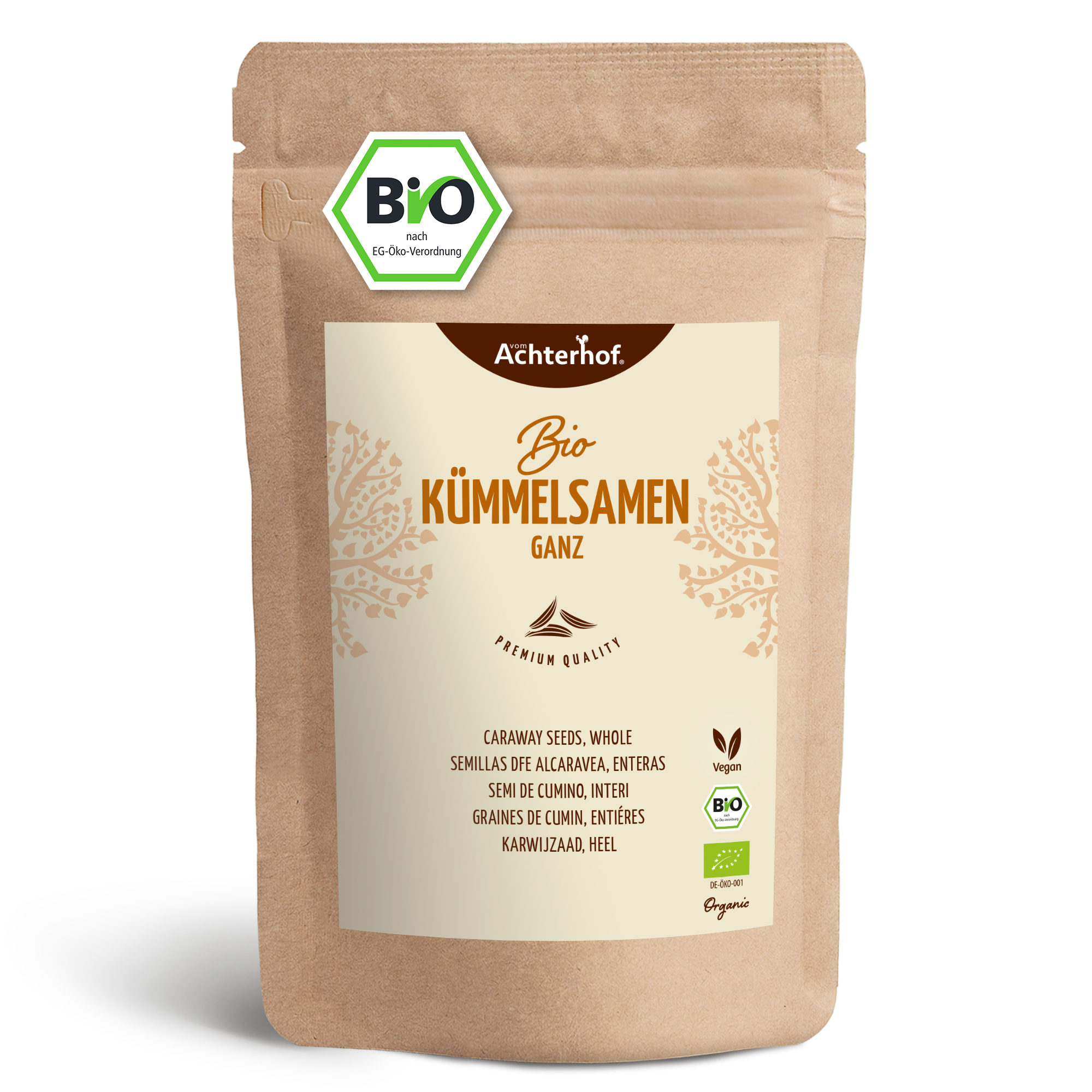 Kümmelsamen ganz  Bio (500g)