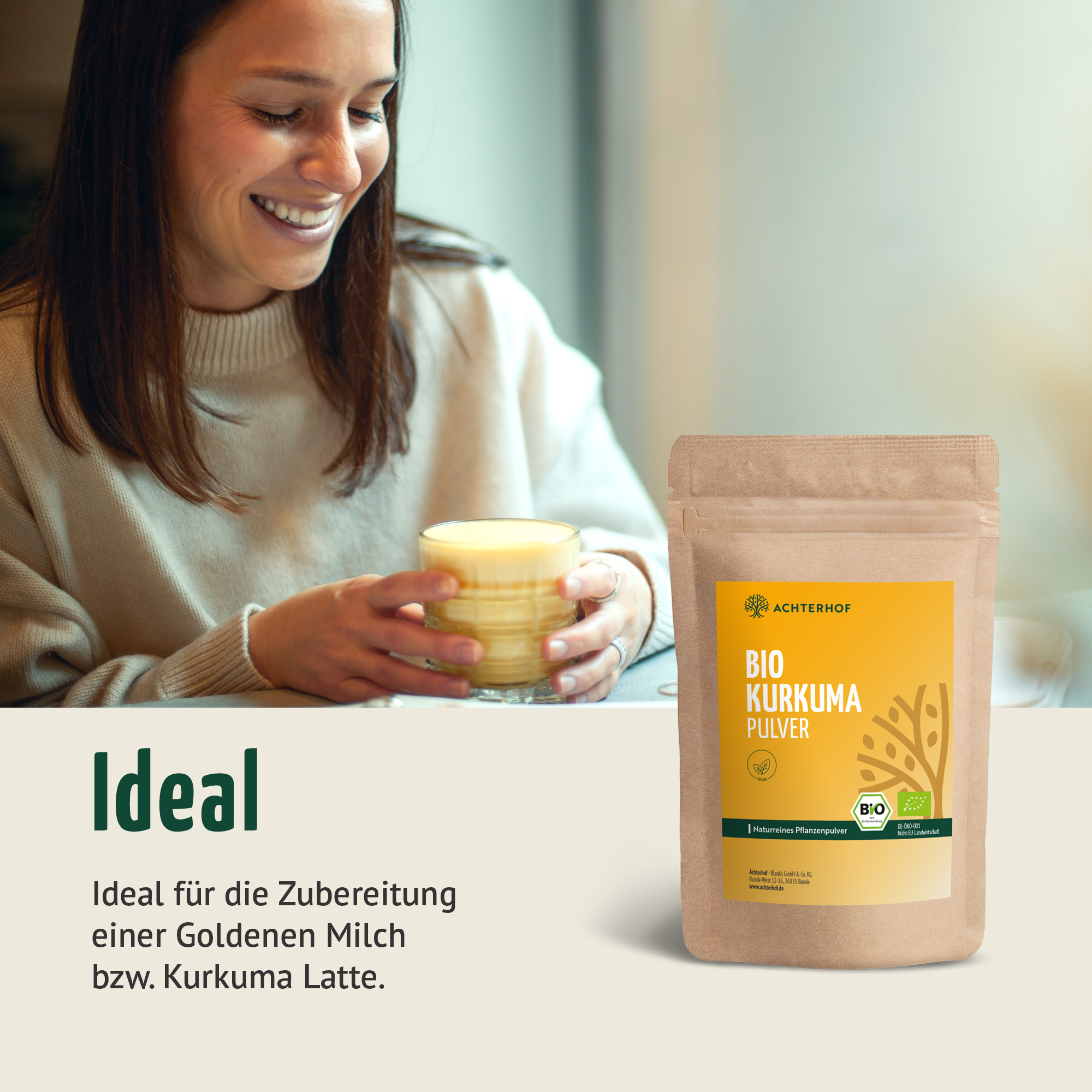 Bio Kurkuma Pulver (500g)