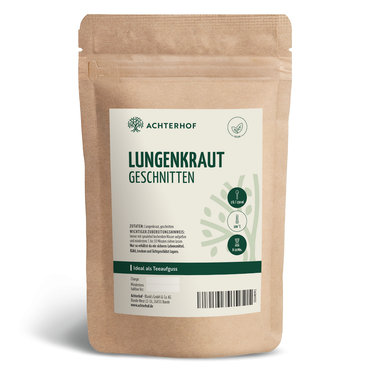 Lungenkraut geschnitten (250g)