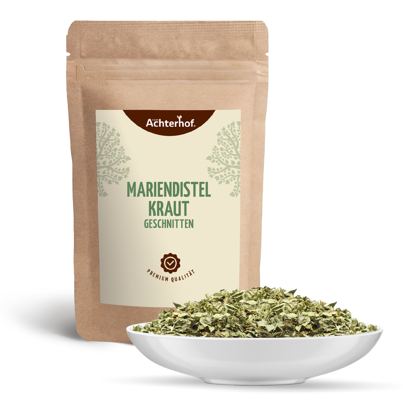 Mariendistelkraut geschnitten (1000g)