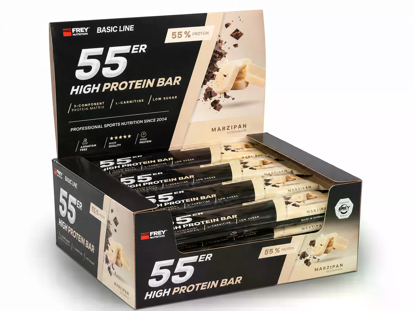 Proteinriegel 55er (20x50g) Marzipan