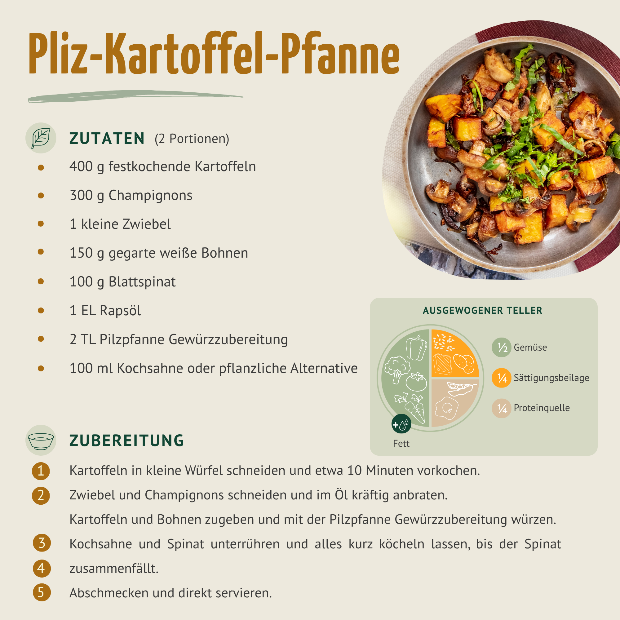 Bio Pilzpfanne Gewürzzubereitung (100g)
