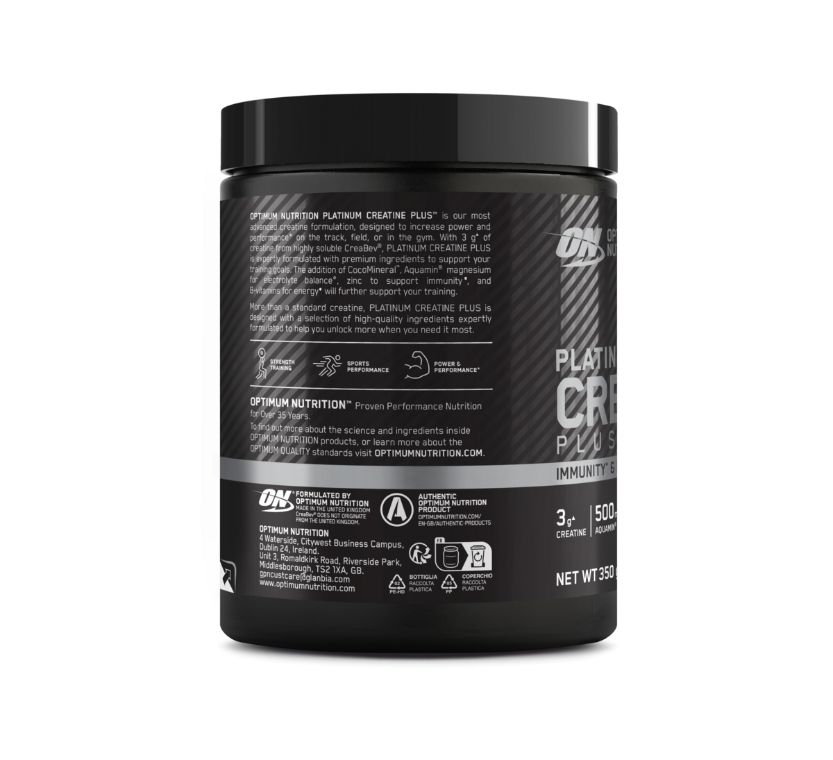 Platinum Creatine Plus (350g) Pineapple