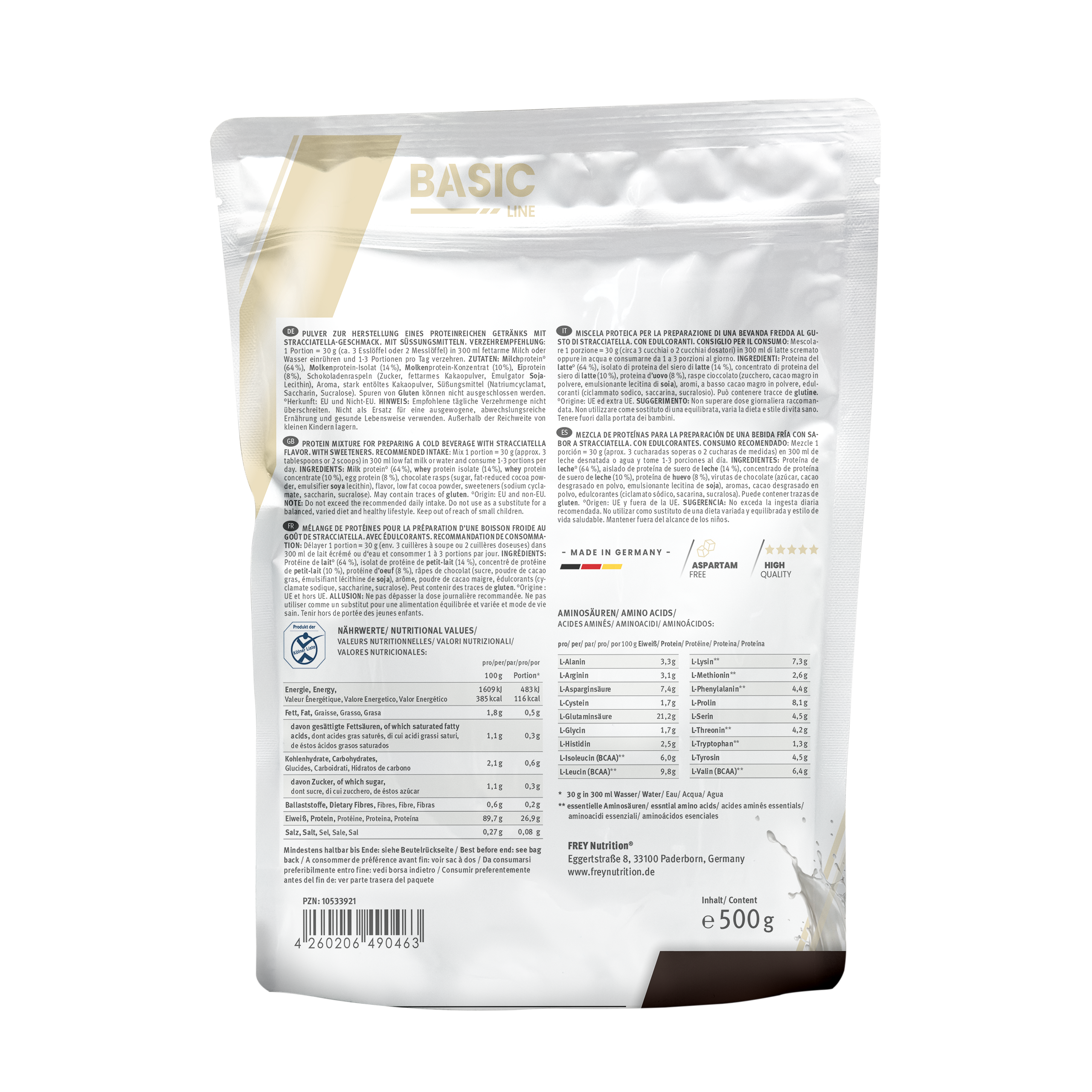 Protein 96 (500g) Stracciatella