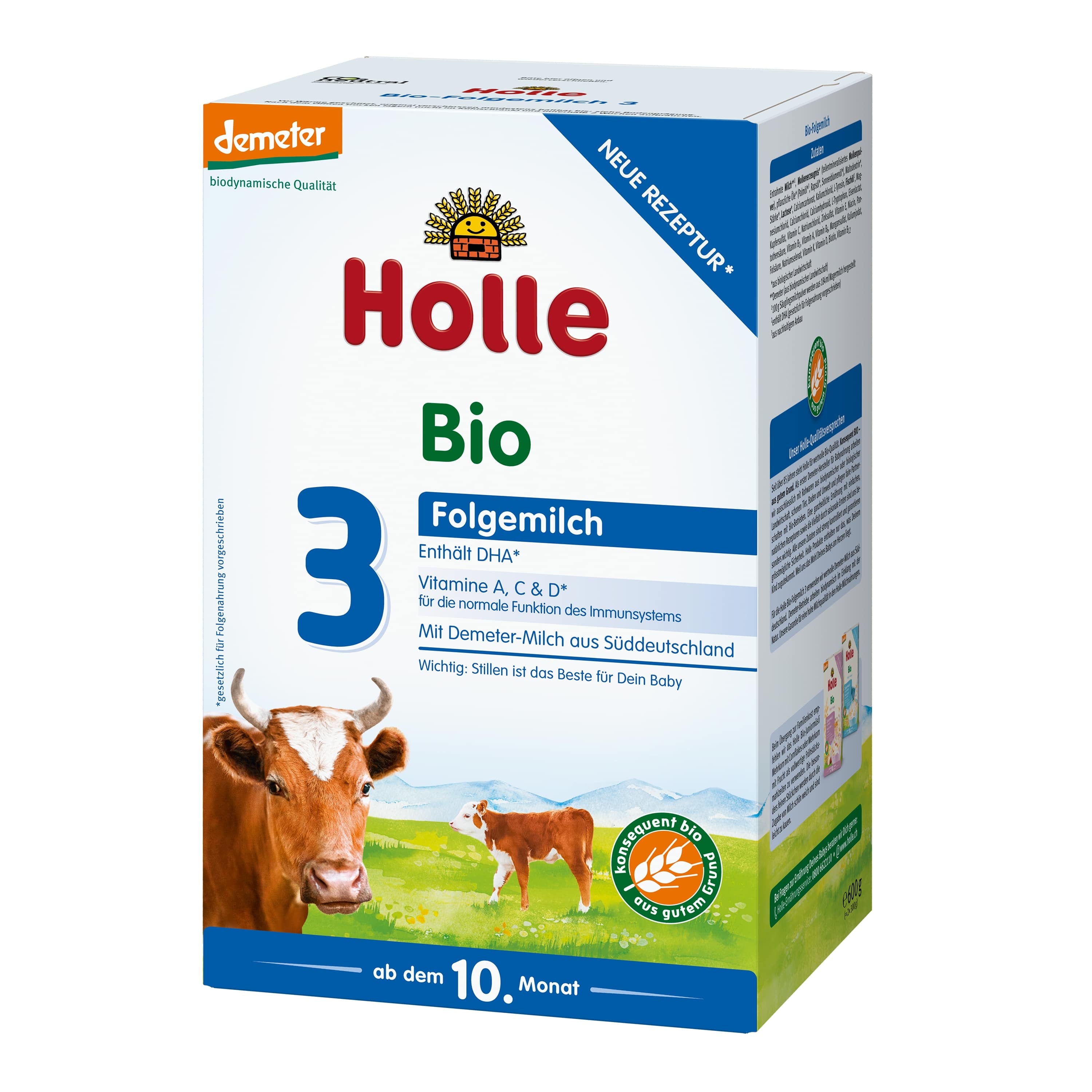 Demeter Folgemilch 3 ab dem 10. Monat (600g)