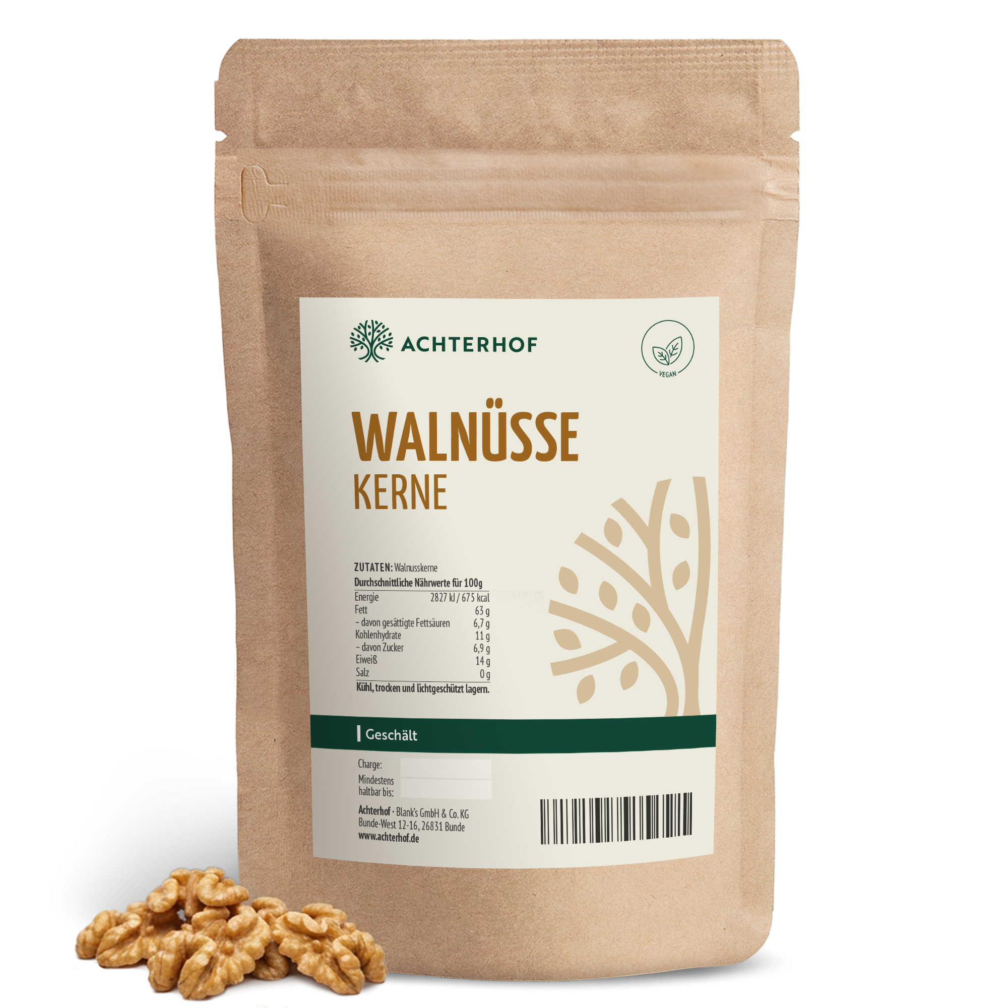 Walnusskerne geschält (1000g)