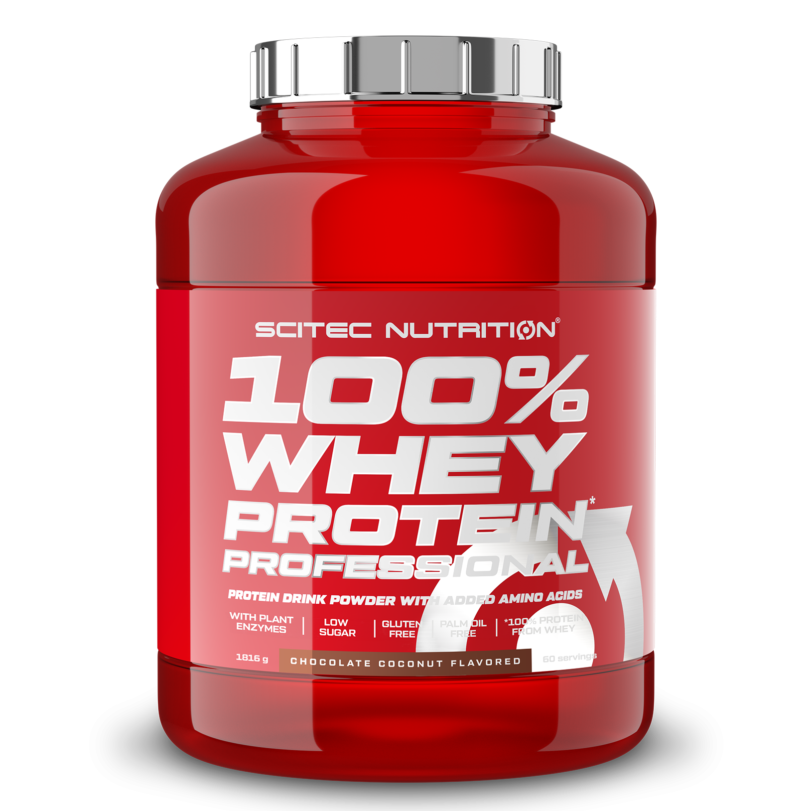 100% Whey Protein Professional (1816g) Chocolate Coconut