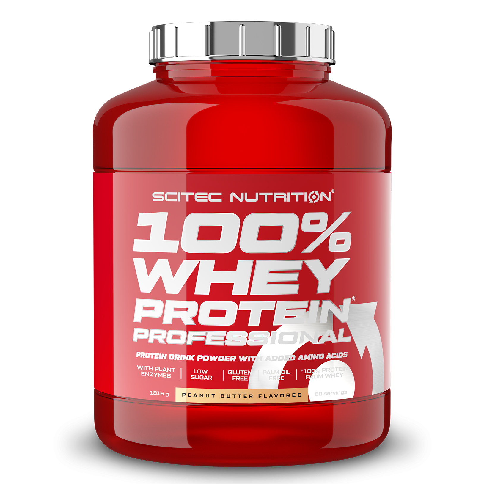 100% Whey Protein Professional (1816g) Peanut Butter